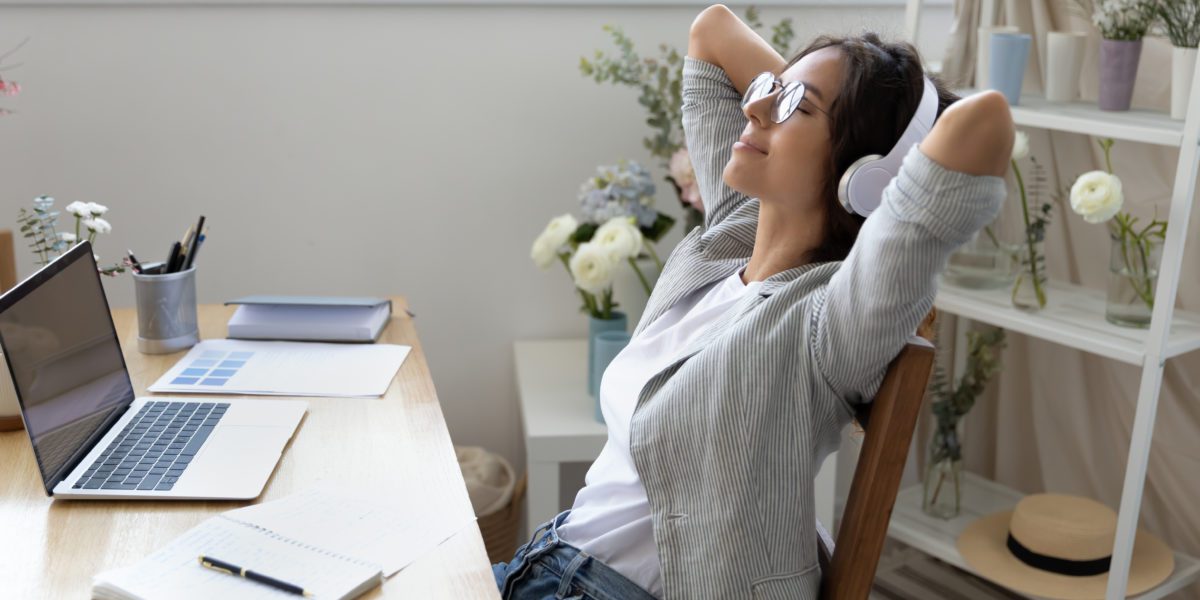 Woman at workplace